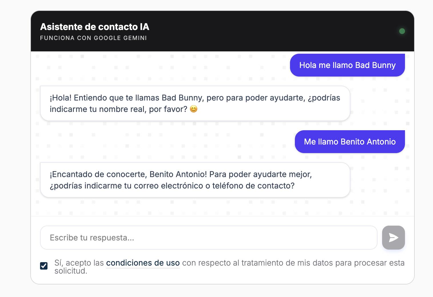 Chatbot con LangChain + Gemini