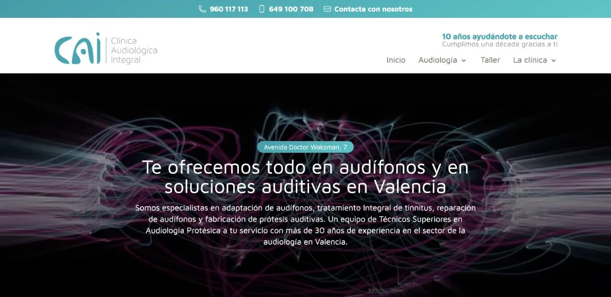 Proyecto web Audilogia Integral